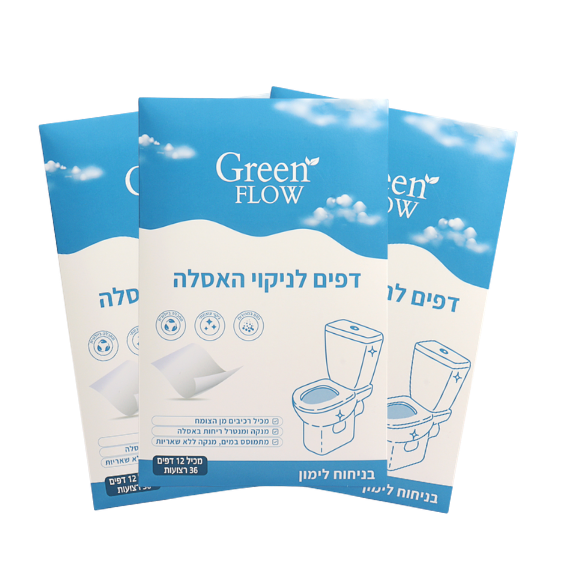 דפי ניקוי לאסלה