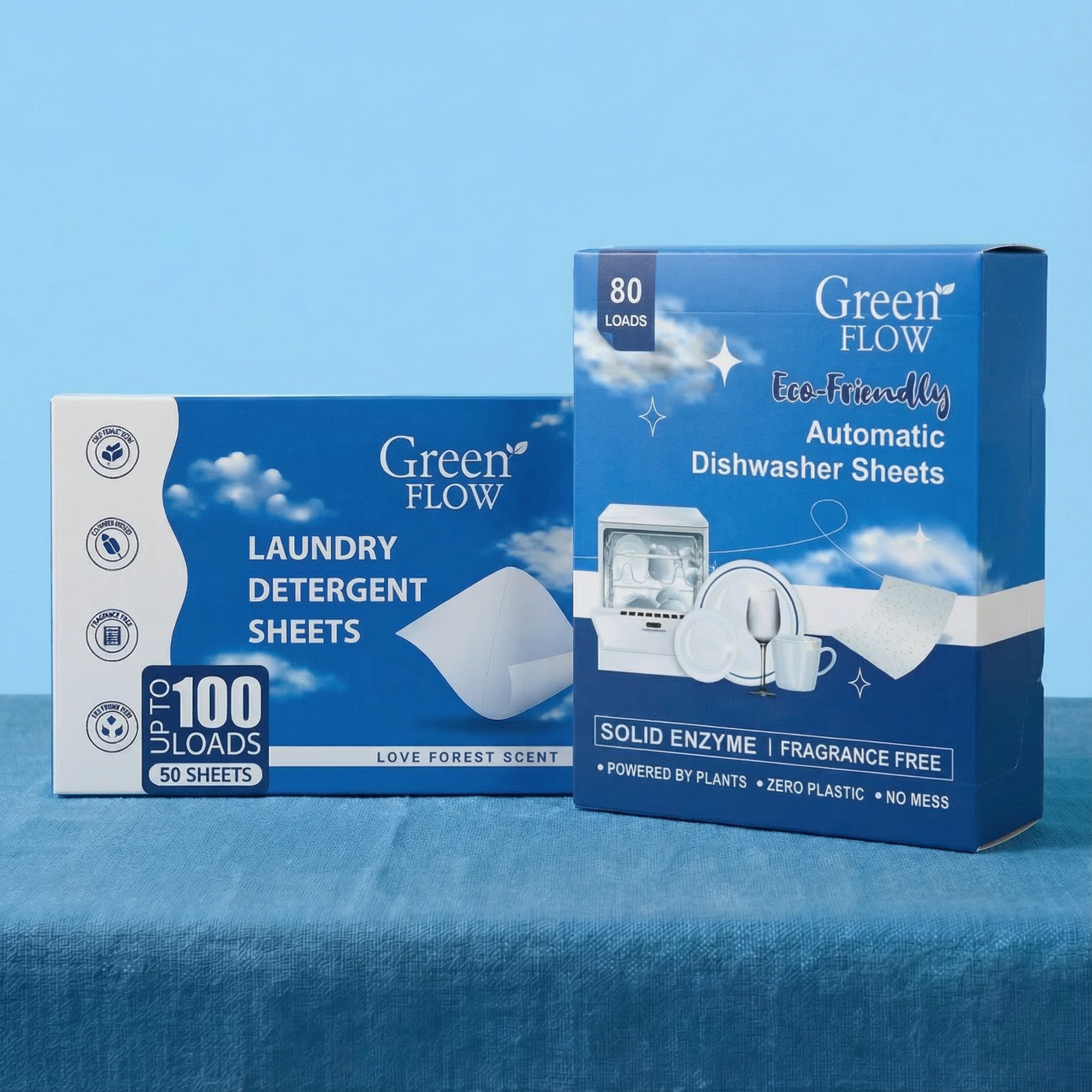 חבילת דפי מדיח & כביסה